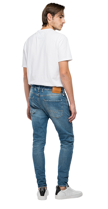 AGED ECO 10YESRS 11OZ スーパーストレッチスリムフィットデニムパンツ BRONNY 詳細画像